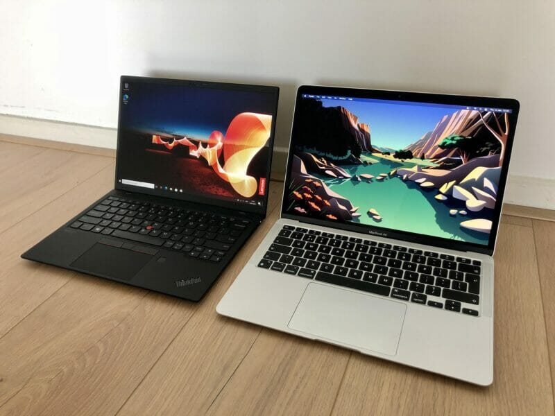 Lenovo yoga 7i vs MacBook air
