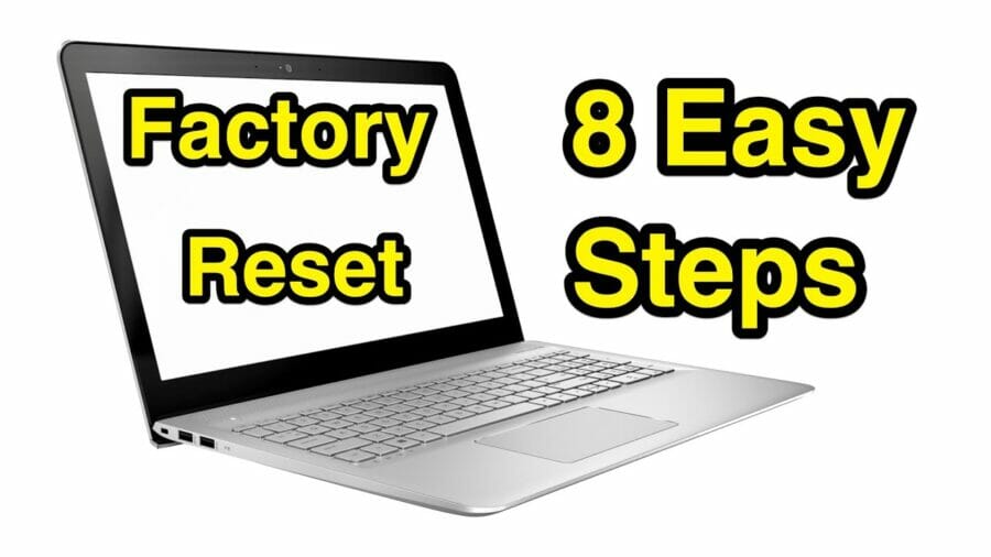 How To Reset a EVOO Laptop